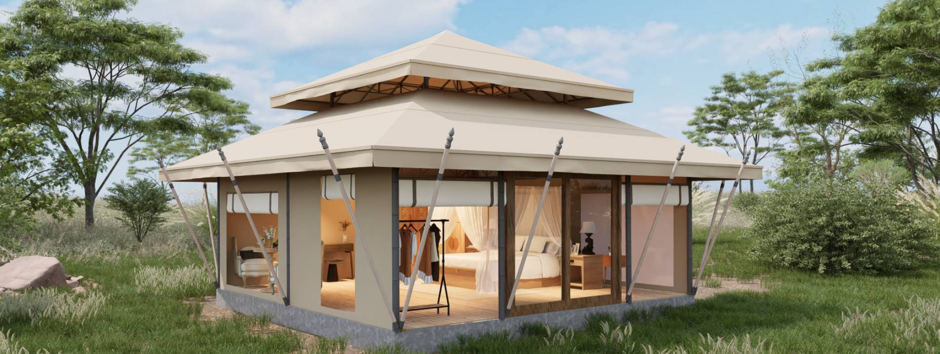 顺庆区户外野奢帐篷